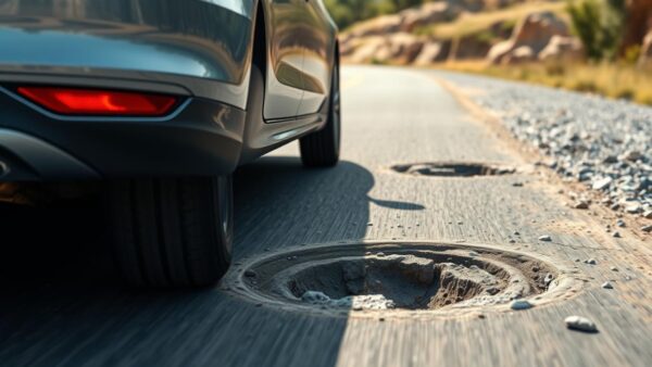 Avoid Potholes and Rough Terrain