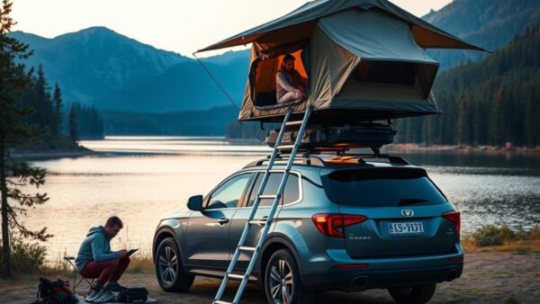 Benefits of a Roof Tent for Camping